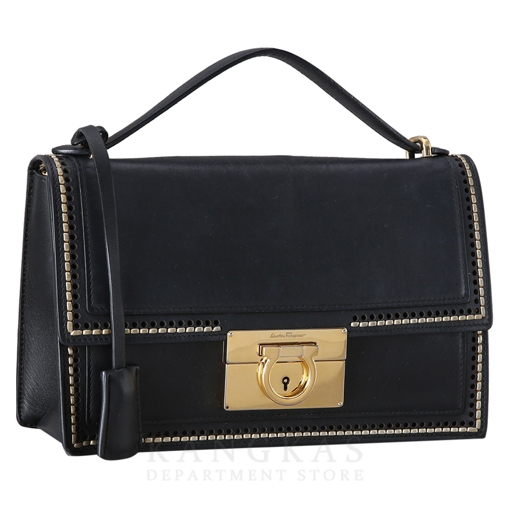 FERRAGAMO(USED)페레가모 간치니 숄더백